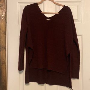 Lush Maroon sweater size medium